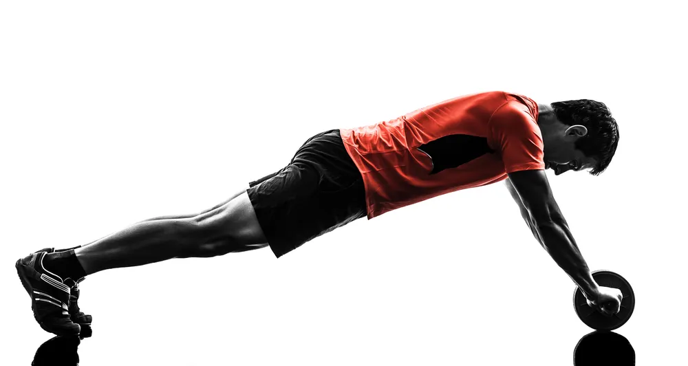 Narrow-Stance Front Roll-Out
