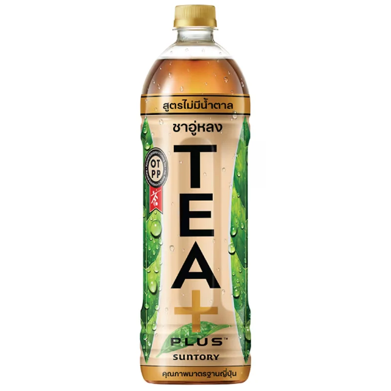 Tea Plus +1 ชาอู่หลงสูตรไม่มีน้ำตาล (0 แคลลอรี่)