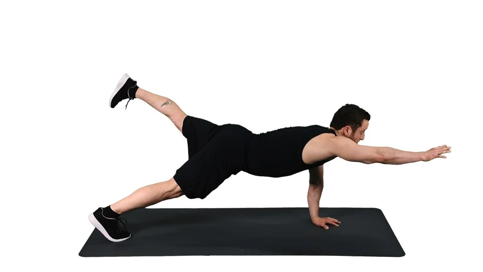 Plank Arm Lift